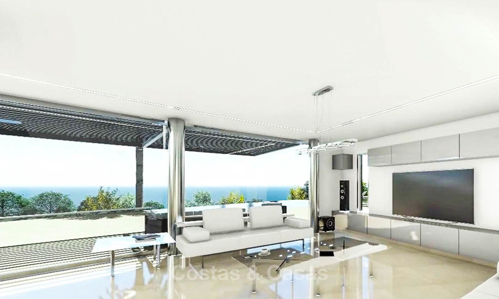Amazing avant-garde luxury villa with sea views for sale - Benalmadena, Costa del Sol 9388