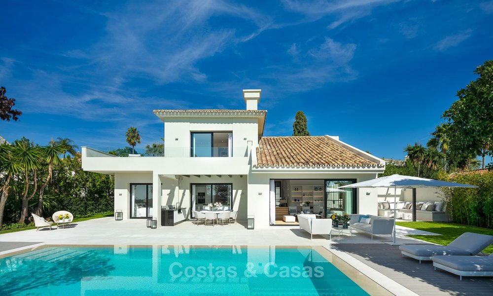 Charming renovated luxury villa for sale in the Golf Valley, ready to move in - Nueva Andalucia, Marbella 9400