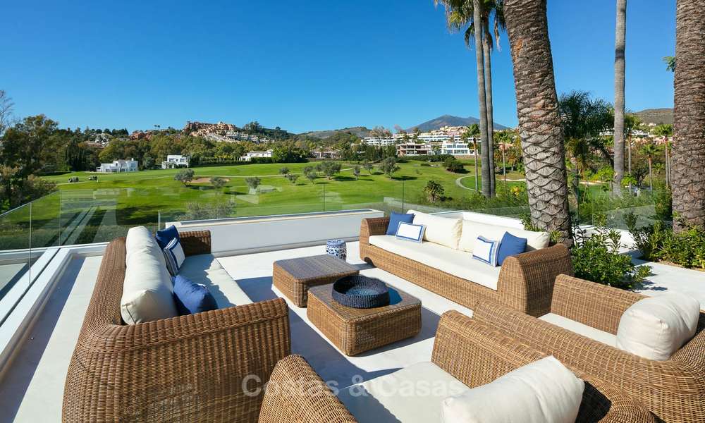 Prestigious renovated luxury villa for sale, front line golf, Nueva Andalucía, Marbella 9433