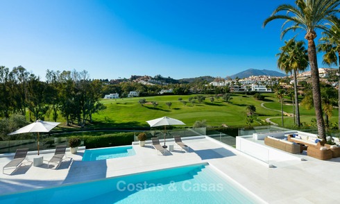 Prestigious renovated luxury villa for sale, front line golf, Nueva Andalucía, Marbella 9439