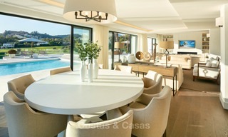 Prestigious renovated luxury villa for sale, front line golf, Nueva Andalucía, Marbella 9446 