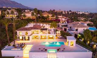Prestigious renovated luxury villa for sale, front line golf, Nueva Andalucía, Marbella 9448 
