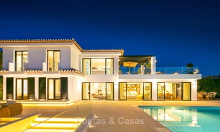 Prestigious renovated luxury villa for sale, front line golf, Nueva Andalucía, Marbella 9454 