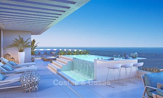 Stylish contemporary apartments with sea views for sale, in a complex with top class infrastructure - Fuengirola, Costa del Sol 9466 