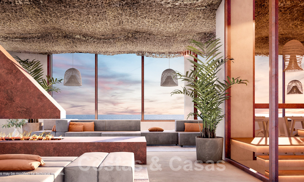 Stylish contemporary apartments with sea views for sale, in a complex with top class infrastructure - Fuengirola, Costa del Sol 29815