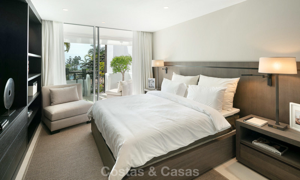 Sumptuous ground floor luxury apartment for sale, Puente Romano with sea view - Golden Mile, Marbella 9585