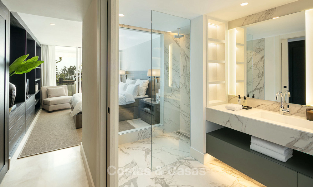 Sumptuous ground floor luxury apartment for sale, Puente Romano with sea view - Golden Mile, Marbella 9586