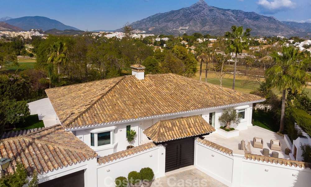 Magnificent renovated luxury villa for sale, front line golf Las Brisas - Nueva Andalucia, Marbella 9616