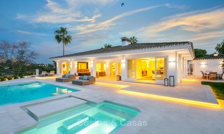 Magnificent renovated luxury villa for sale, front line golf Las Brisas - Nueva Andalucia, Marbella 9627 