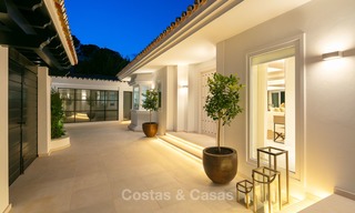 Magnificent renovated luxury villa for sale, front line golf Las Brisas - Nueva Andalucia, Marbella 9632 