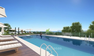 Attractive and price-favourable new townhouses with stunning sea views for sale - Sotogrande, Costa del Sol 9879 