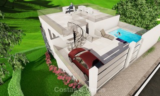 Beautiful new-built contemporary luxury villas with sea views for sale - Mijas, Costa del Sol 9961 