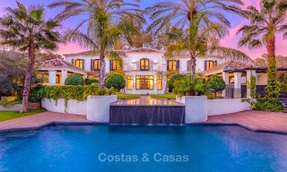 Palatial Mediterranean style villa for sale in a prestigious beachside residential area, Guadalmina Baja, Marbella 9962 