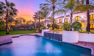 Palatial Mediterranean style villa for sale in a prestigious beachside residential area, Guadalmina Baja, Marbella 9963 