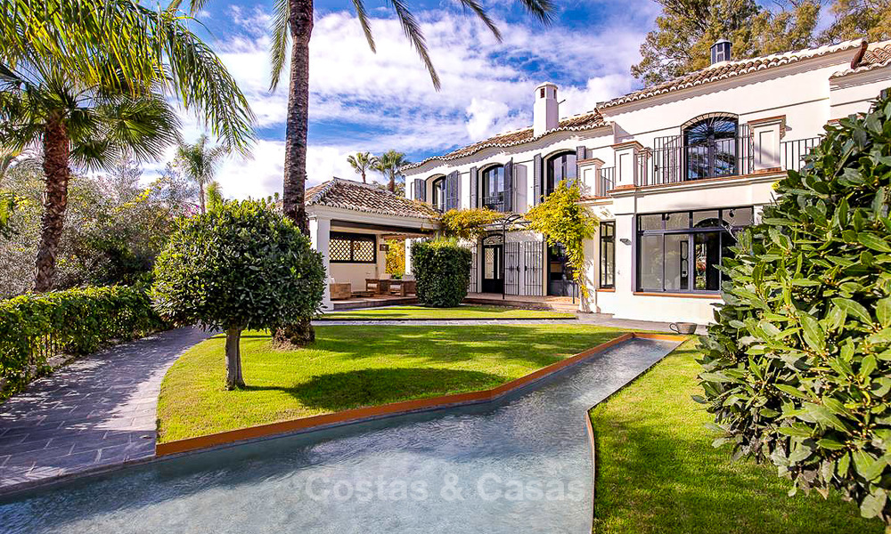 Palatial Mediterranean style villa for sale in a prestigious beachside residential area, Guadalmina Baja, Marbella 9972