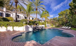 Palatial Mediterranean style villa for sale in a prestigious beachside residential area, Guadalmina Baja, Marbella 9973 