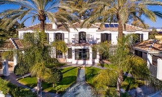 Palatial Mediterranean style villa for sale in a prestigious beachside residential area, Guadalmina Baja, Marbella 9992 
