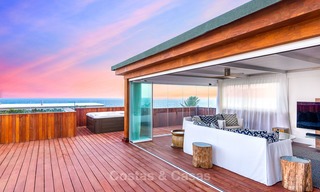 Exquisite second line beach villa with amazing sea views, fully renovated - Puente Romano, Golden Mile, Marbella 10017 