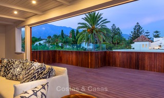 Exquisite second line beach villa with amazing sea views, fully renovated - Puente Romano, Golden Mile, Marbella 10038 