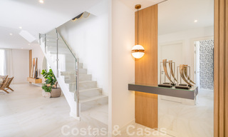 Stylish new semi-detached luxury villas for sale, New Golden Mile, Marbella - Estepona. Almost ready. Last houses! 35253 