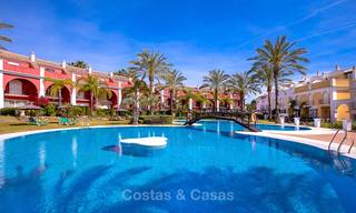 Spacious semi-detached house with magnificent sea views for sale, in a prestigious beach front complex - East Marbella 10065 