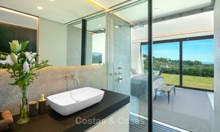 Sumptuous fully renovated villa with magnificent sea views for sale in El Madroñal, Benahavis - Marbella 10085 