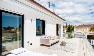 Exceptional, fully renovated beachside villa for sale on the prestigious Golden Mile, Marbella 10129 