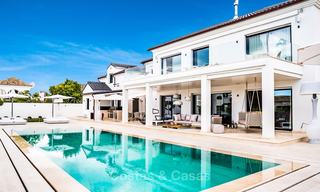 Exceptional, fully renovated beachside villa for sale on the prestigious Golden Mile, Marbella 10137 