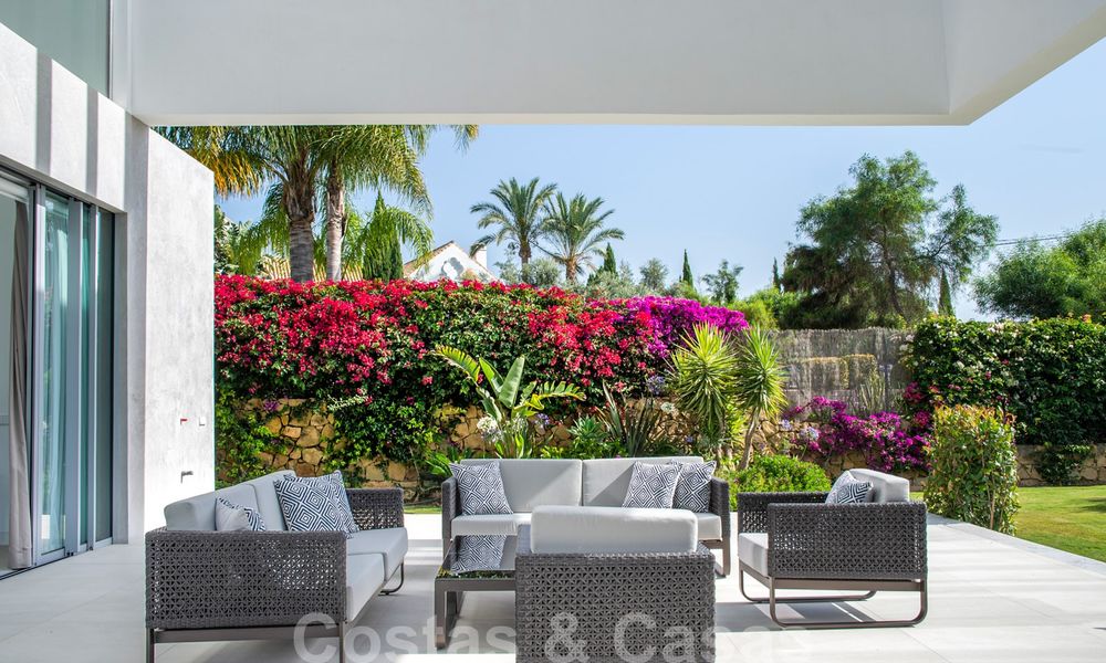 Brand new contemporary luxury villa with panoramic sea views for sale, in an exclusive golf resort, Benahavis - Marbella 26516