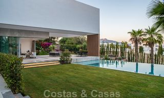Brand new contemporary luxury villa with panoramic sea views for sale, in an exclusive golf resort, Benahavis - Marbella 26548 