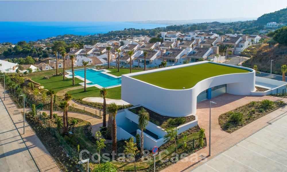 Spacious modern exclusive villas with amazing panoramic sea views for sale - Benalmadena, Costa del Sol 26488