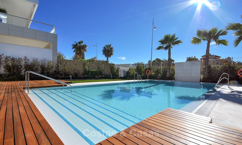 Ready to move in brand new beachside modern penthouse apartment for sale, walking distance from the beach and town centre - San Pedro, Marbella 10180