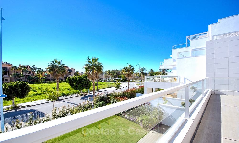 Ready to move in brand new beachside modern penthouse apartment for sale, walking distance from the beach and town centre - San Pedro, Marbella 10197