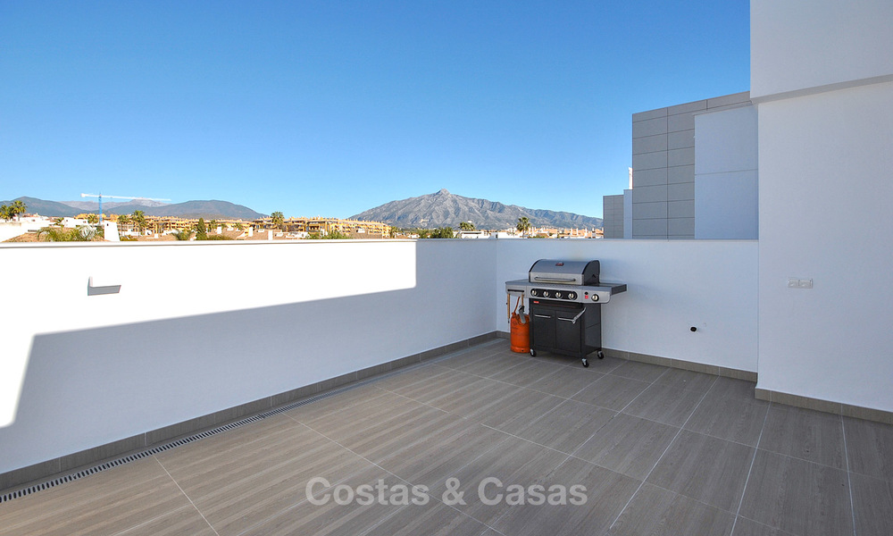 Ready to move in brand new beachside modern penthouse apartment for sale, walking distance from the beach and town centre - San Pedro, Marbella 10202