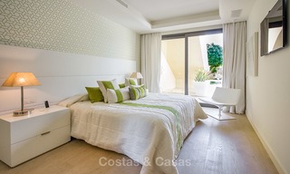 Spectacular frontline beach duplex apartment for sale, in an extraordinary complex, Puerto Banus, Marbella. 10211 