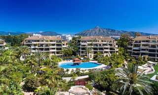 Spectacular frontline beach duplex apartment for sale, in an extraordinary complex, Puerto Banus, Marbella. 10217 