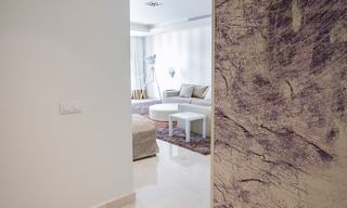 Spectacular frontline beach duplex apartment for sale, in an extraordinary complex, Puerto Banus, Marbella. 10220 