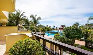 Spectacular frontline beach duplex apartment for sale, in an extraordinary complex, Puerto Banus, Marbella. 10221 