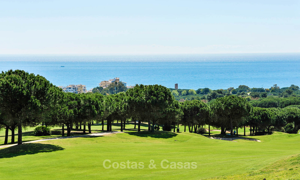 Charming, very spacious duplex ground floor apartment for sale, frontline beach and marina in Cabopino, East Marbella 10272