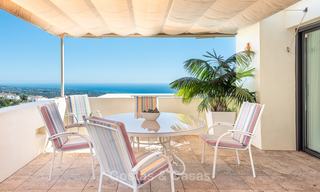 Impressive luxury modern penthouse apartment with panoramic sea views for sale, Marbella East 10288 