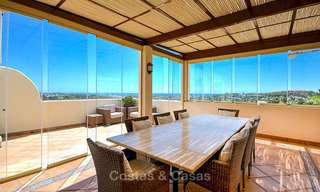 Spectacular penthouse apartment with panoramic sea views for sale, Nueva Andalucía, Marbella 10363 