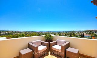 Spectacular penthouse apartment with panoramic sea views for sale, Nueva Andalucía, Marbella 10366 