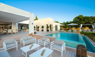 Opulent modern contemporary luxury villa for sale in the Golf Valley of Nueva Andalucia, Marbella 10433 