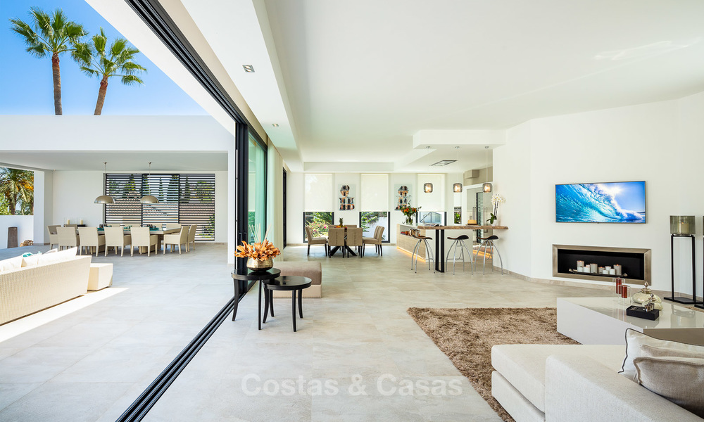 Opulent modern contemporary luxury villa for sale in the Golf Valley of Nueva Andalucia, Marbella 10446