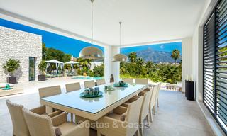 Opulent modern contemporary luxury villa for sale in the Golf Valley of Nueva Andalucia, Marbella 10447 