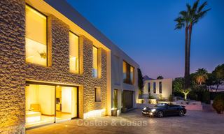Opulent modern contemporary luxury villa for sale in the Golf Valley of Nueva Andalucia, Marbella 10453 