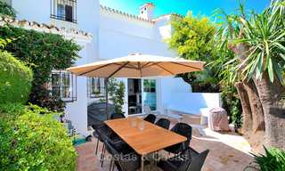 Adorable fully refurbished frontline golf townhouse for sale in Nueva Andalucia´s golf valley, Marbella 10456 