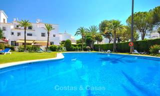 Adorable fully refurbished frontline golf townhouse for sale in Nueva Andalucia´s golf valley, Marbella 10475 