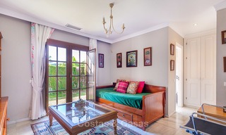 Andalusian style villa in an upscale golf urbanisation for sale, walking distance to amenities - Golf Valley, Nueva Andalucía, Marbella 10478 