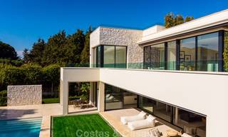 Spectacular new-built contemporary beachside villa for sale, ready to move in, Marbella - Estepona East 10506 